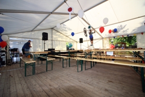 Rendezvénysátor 10 méter széles-55